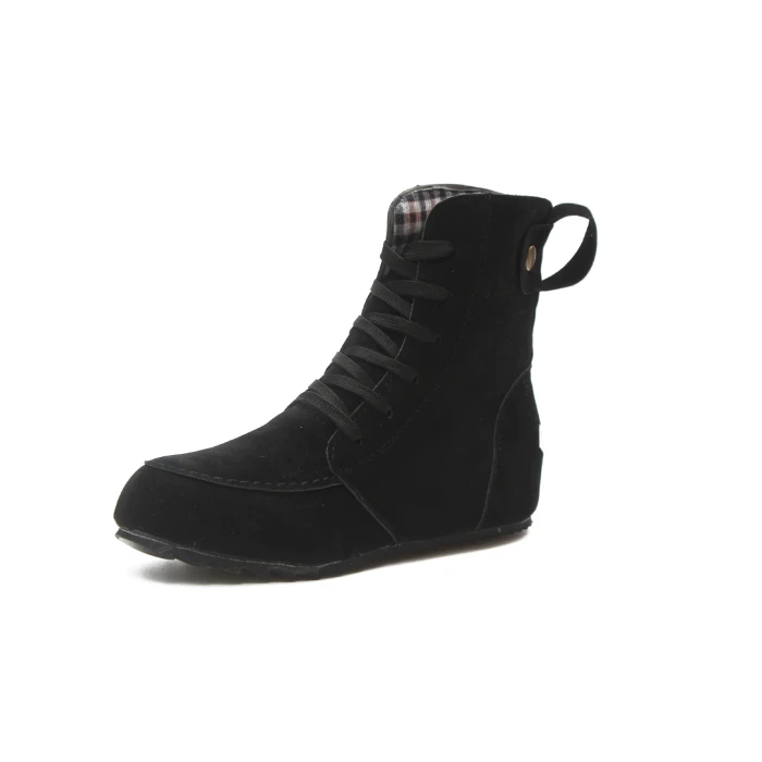 Female Autumn And WinterRetro Flat Women's ShoesFashion Ankle BootsLace Up Women's Bootscasual ShoesPlus Size Martin Boots