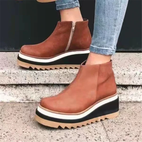 Women Retro Comfortable Casual Ankle Boots
