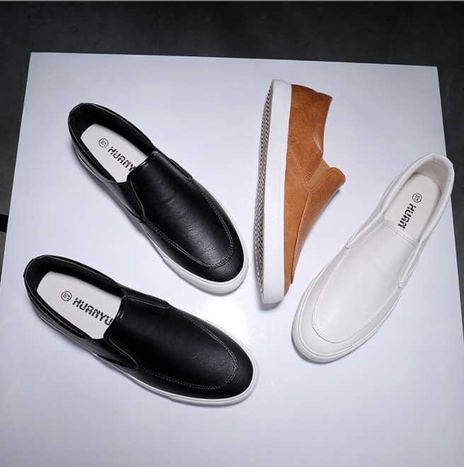 Men's versatile breathable leather casual shoes