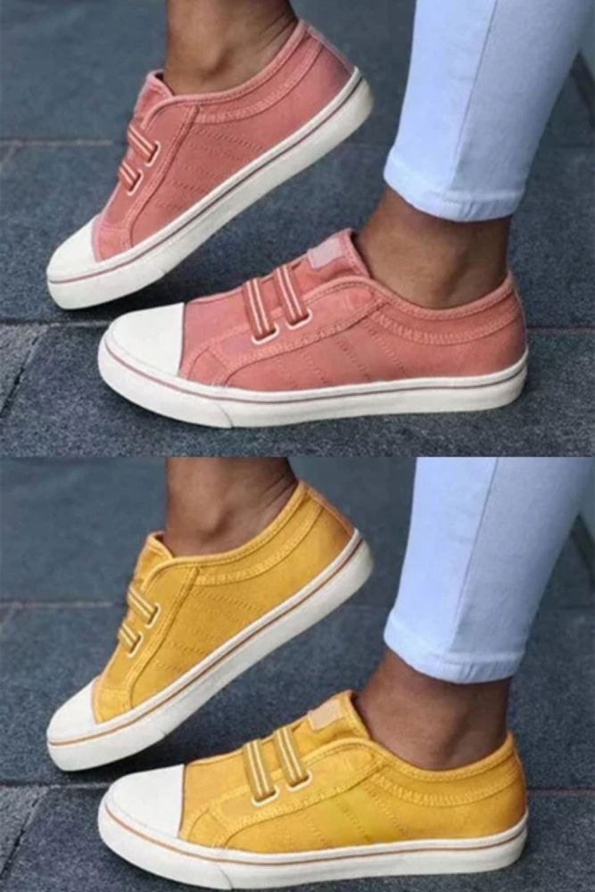 Fast Shipping Women Vulcanized Sneakers Breathable Flat Casual Classic Shoes Woman Spring Autumn Canvas