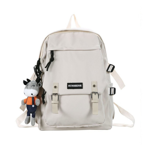 New Fashion Simple Cute Backpack Women's School Bag for Teenage Girl School Backpack