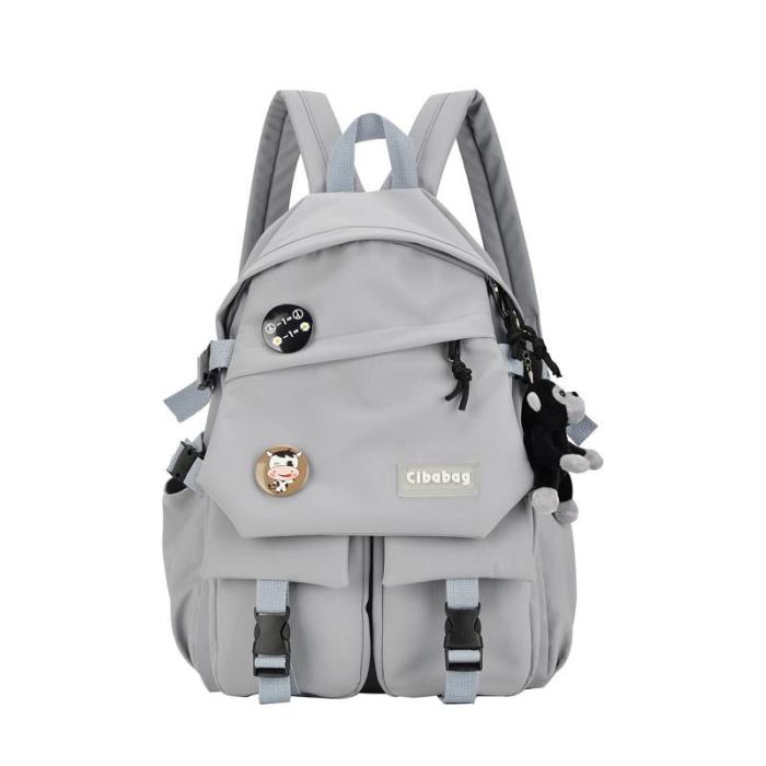Fashion Men's Backpack Summer Student Schoolbags Nylon Waterproof school bags for boys Large-capacity
