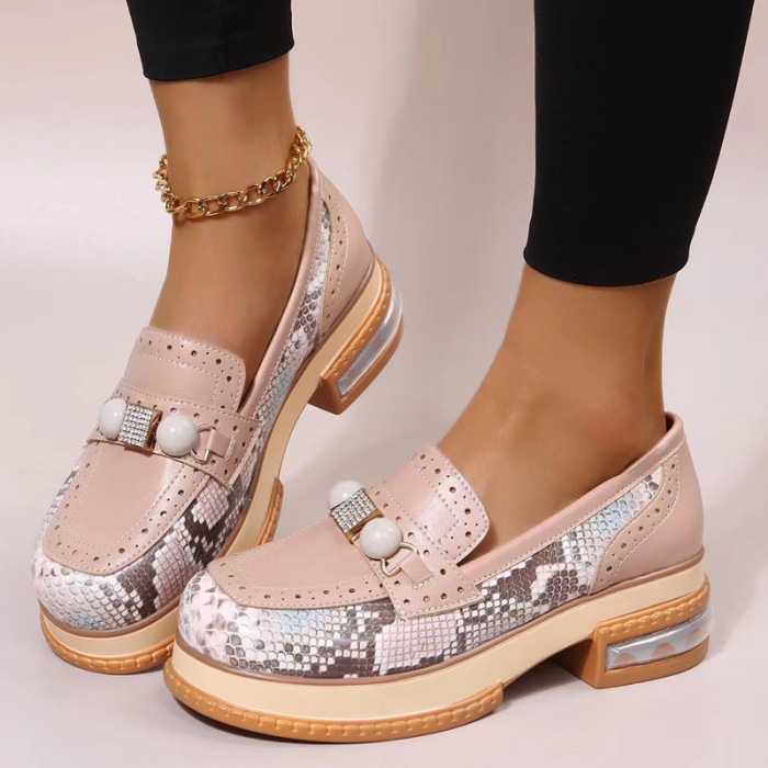 New Casual Leisure Patchwork Woman  Flat & Loafers