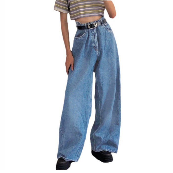 New Wide Leg Pants For Classic High-Waisted Jeans