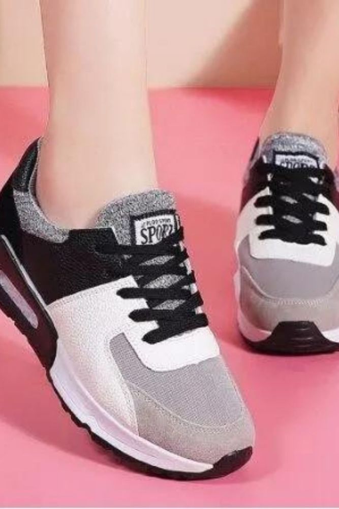 Sneakers Woman Woven Lightweight Sneakers Breathable Non-Slip