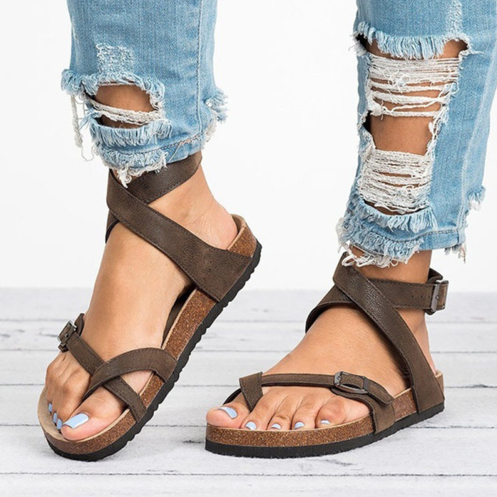 Summer Woman Flat Sandals
