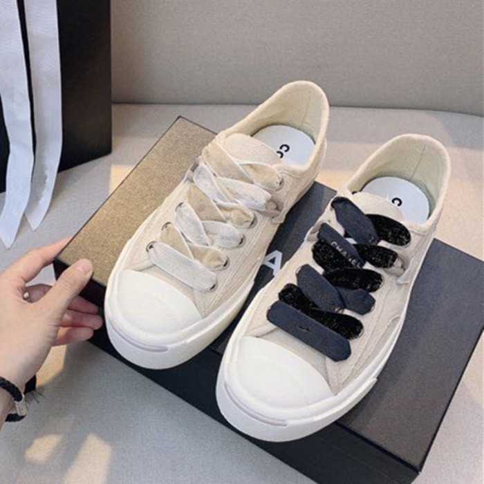 Women's Flat Bottom Casual Canvas Shoes