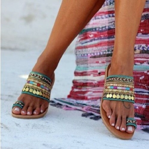 Women's Summer Outdoor Bohemian Ethnic Style Sandals