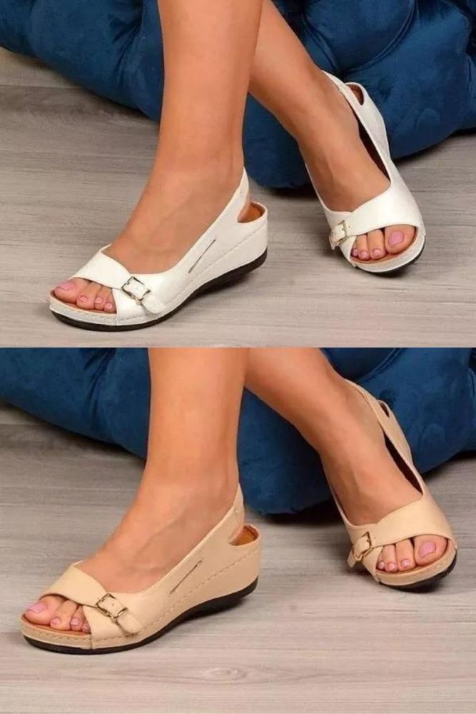 Women's Summer Comfortable Slip-on Flat Sandals
