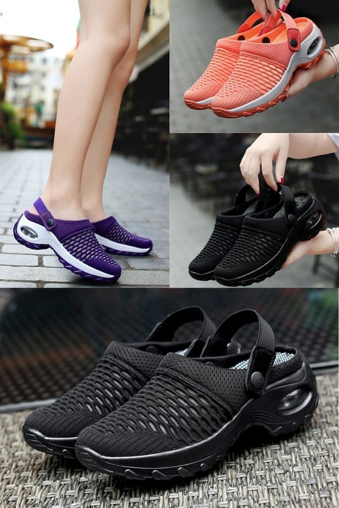 Casual Non-slip Breathable Mesh Outdoor Walking Slippers