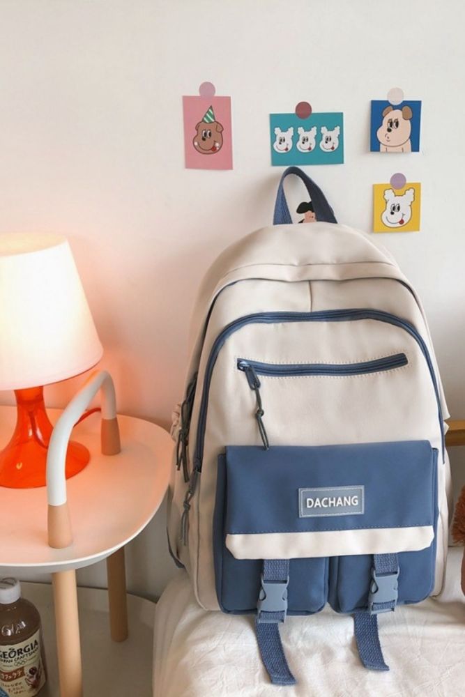 Fashion Big Student School Bag High Capacity Cute Leisure Backpack
