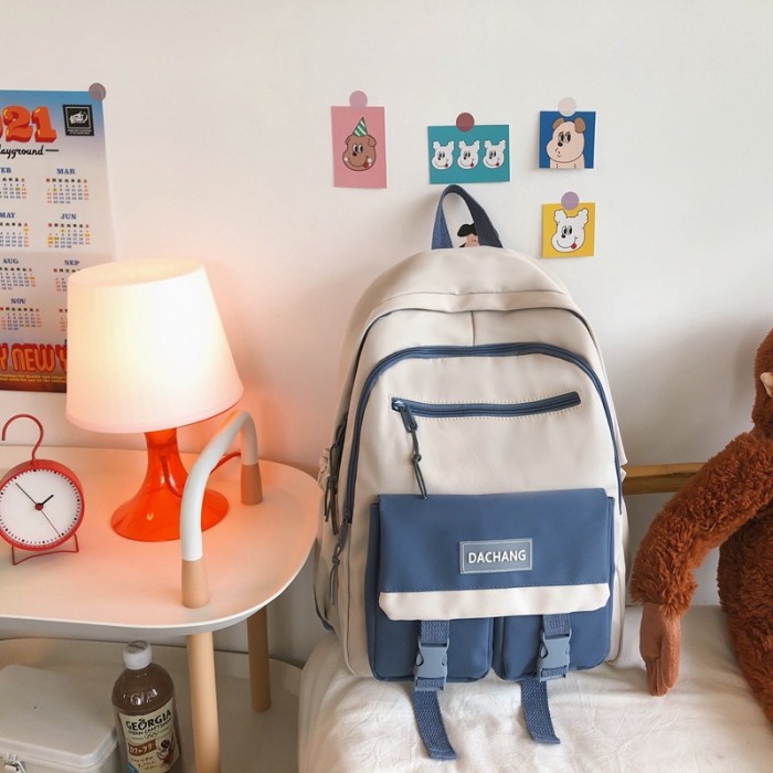 Fashion Big Student School Bag High Capacity Cute Leisure Backpack