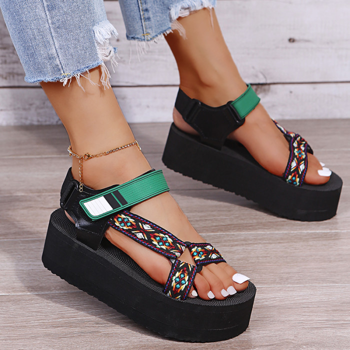 Summer Color-blocking Comfortable and Lightweight Women's Sandals