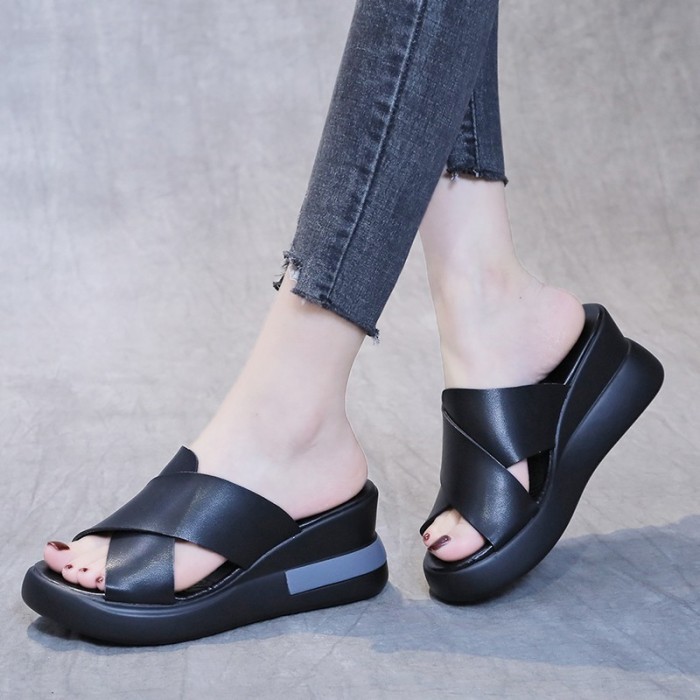 Wedges Sandals Female Summer Heighten Comfortabl Sandals