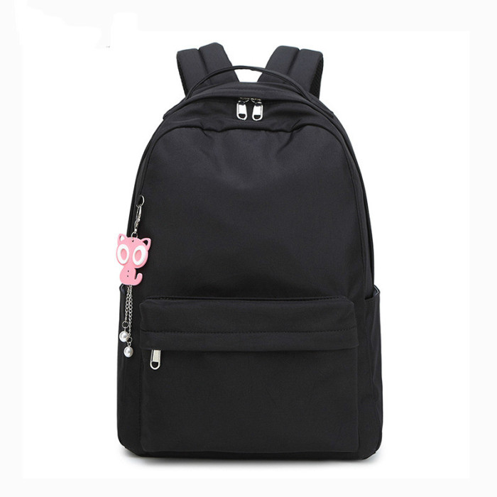 Fashion Solid Large Capacity Backpack