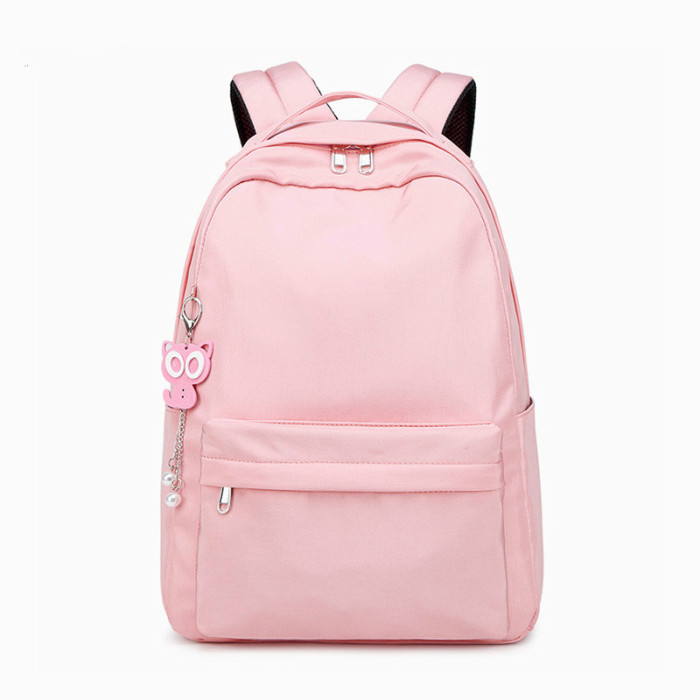 Fashion Solid Large Capacity Backpack