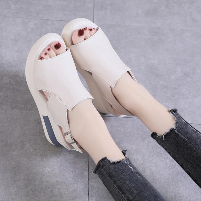 Wedges Sandals Female Summer Heighten Comfortabl Sandals