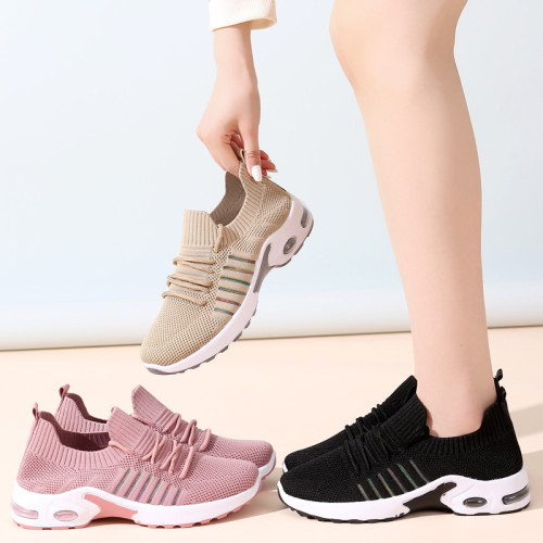 Flyknit Mesh Comfortable Soft Sole Breathable Sneakers
