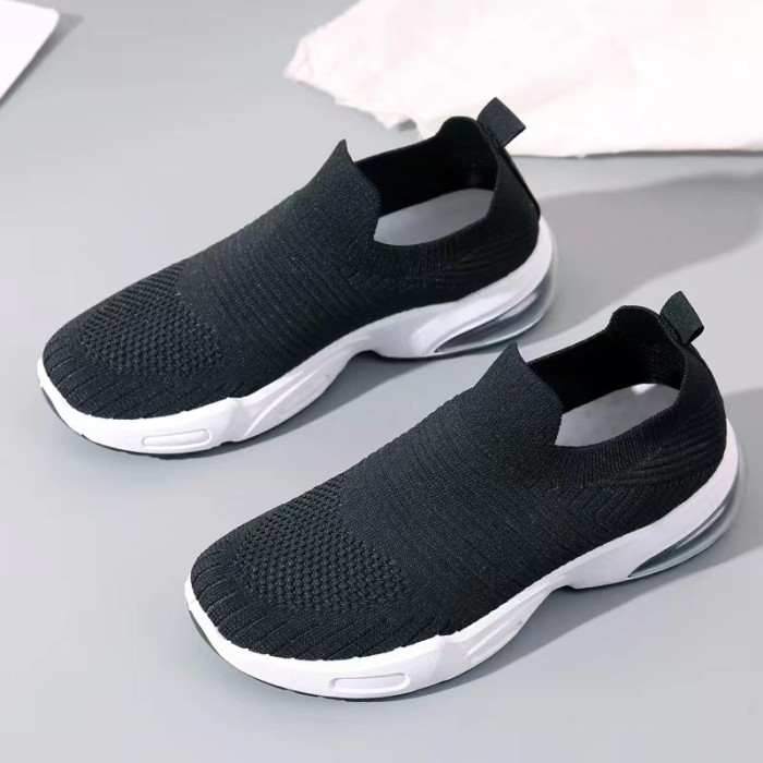 Large Size Casual Breathable Solid Wear-resistant Woman Loafers
