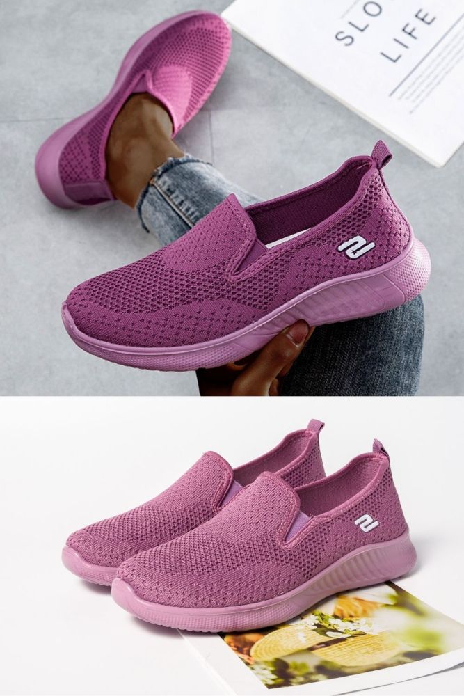 Summer Loafers Women's Flats Mesh Breathable Casual Shoes