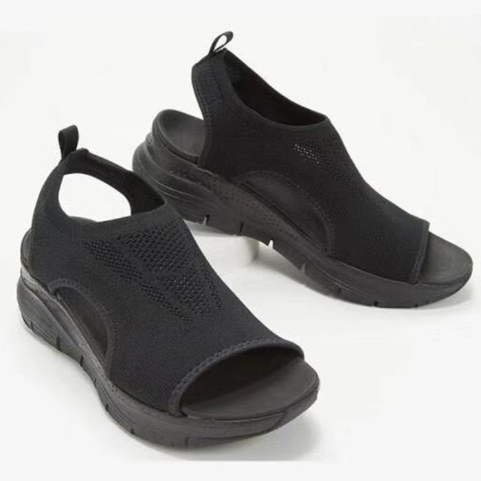 New Summer Peep Toe Wedges Sandals