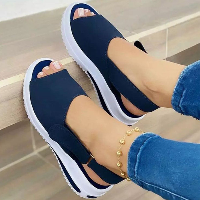 Women's Summer Comfortable Soft Wedges Casual Sandals