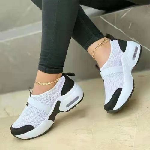 Hot Selling Women Fashion Comfortable Wedge Casual Sneakers