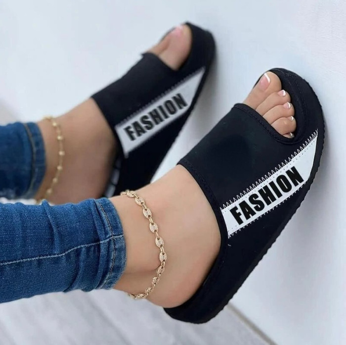 Summer Buckle Non-Slip Beach Fashion Platform Wedge Sandals