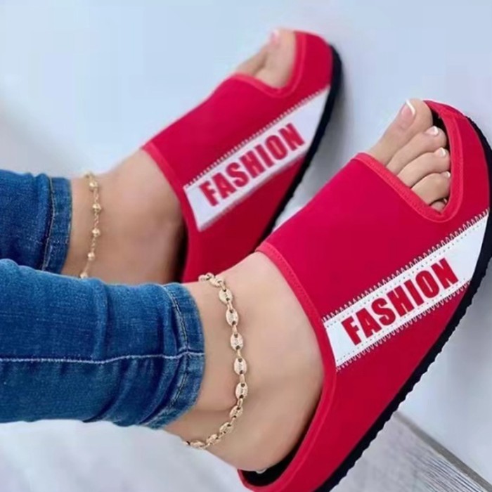 Summer Buckle Non-Slip Beach Fashion Platform Wedge Sandals