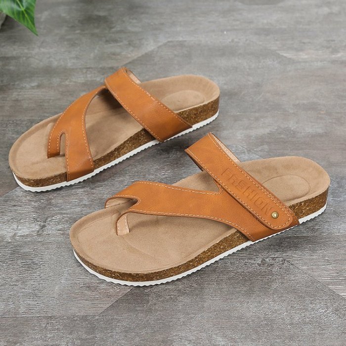 Women Summer Glitter PU Wedges Comfortable Platform Sandals