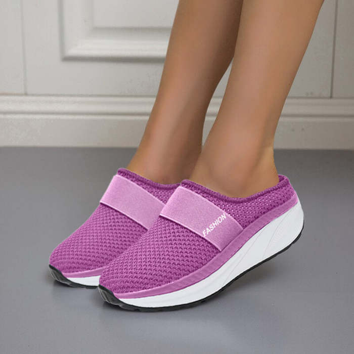 Women's Mesh Breathable Increase Summer Sandals