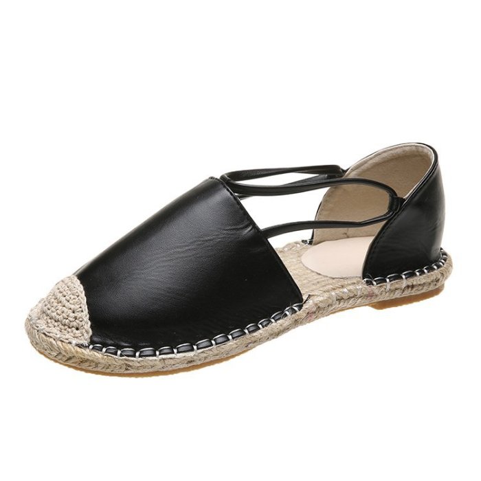 Summer Vintage Non-slip Round Toe Espadrilles Casual Loafers