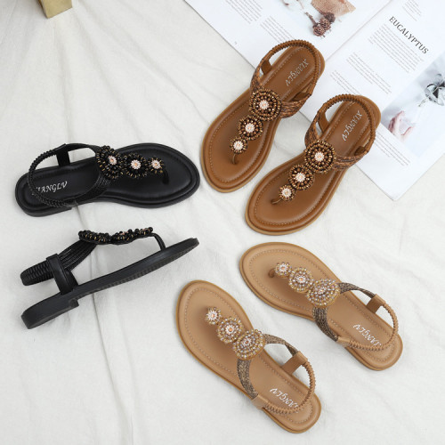 Summer New Fashion Casual Outdoor Beach Comfortable Flat Sandals