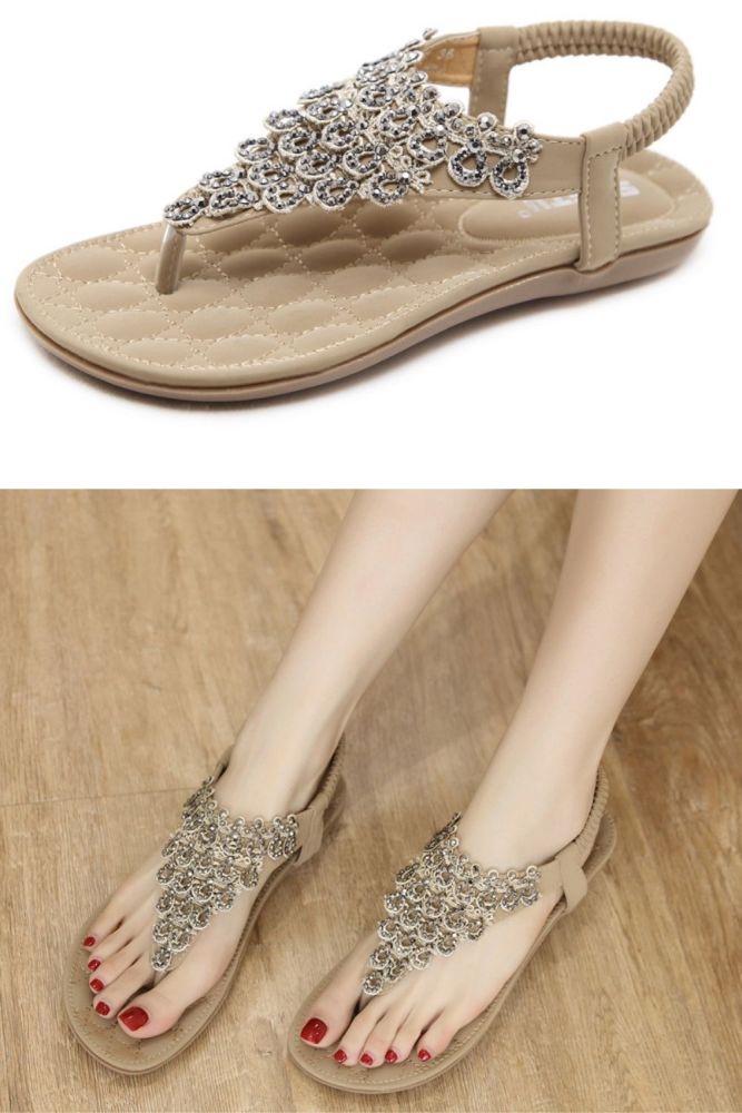 New Women Summer Casual Flat Sandals