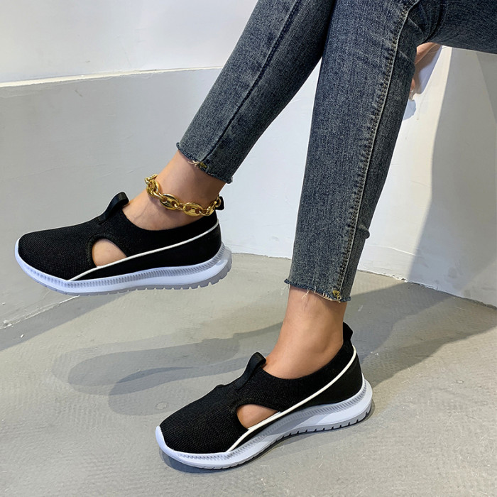 Women's Hollow Breathable Casual Slip-on Flat & Loafers