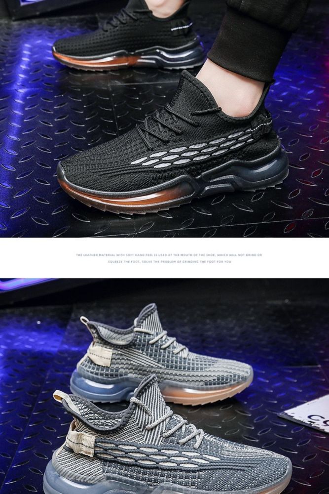 Men Comfortable Breathable Running Sneakers