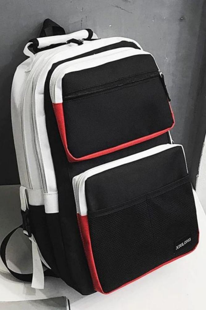 Fashion Large Capacity Multiple Pockets School Backpack
