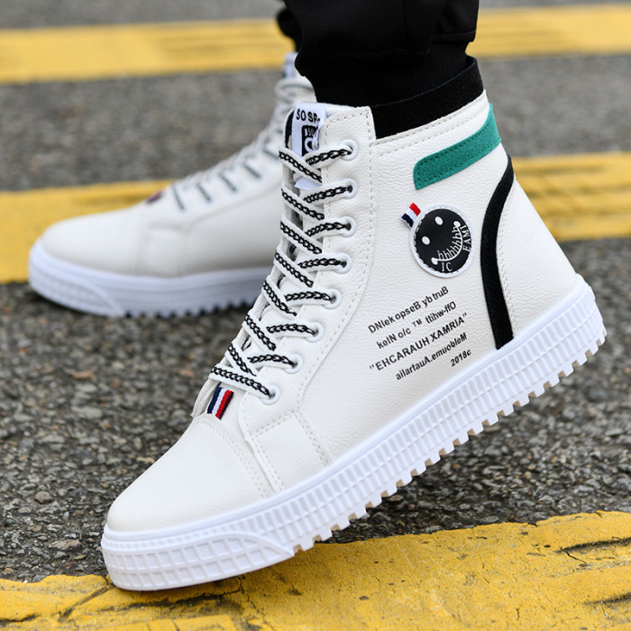 Men's Fashion High Top Comfortable Sneakers