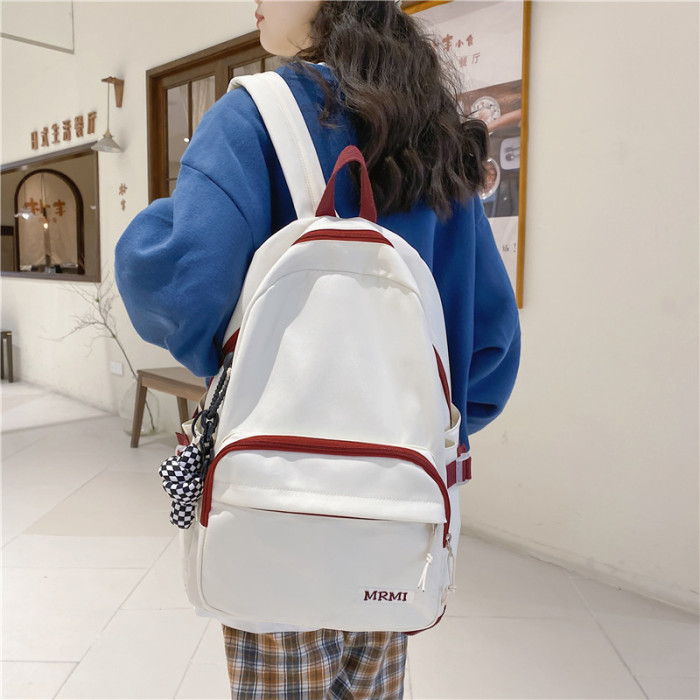 Sweet New Versatile Contrast Backpack for Girls