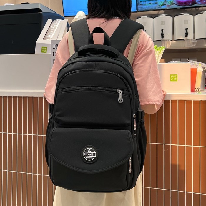 New Nylon Large Capacity Multi-layered Backpack