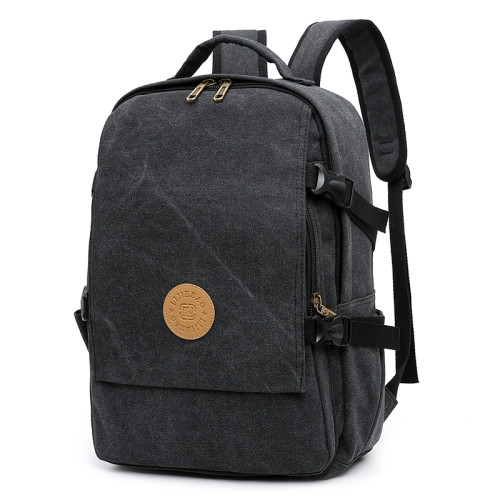 Men's Trend Leisure Canvas Travel Hiking Backpack