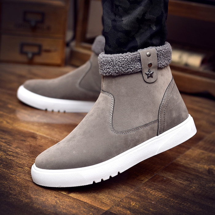 Men's New Fashion Soft Sole Comfortable Warm Boots