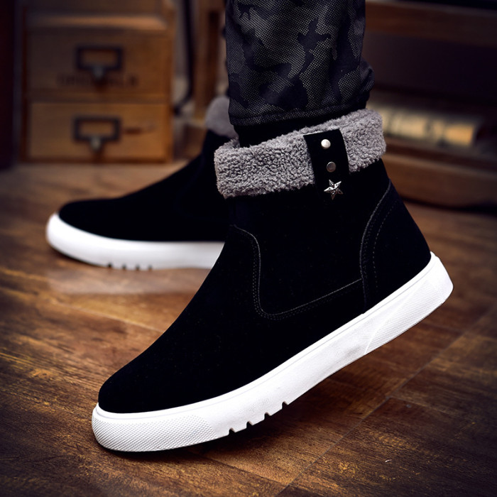 Men's New Fashion Soft Sole Comfortable Warm Boots