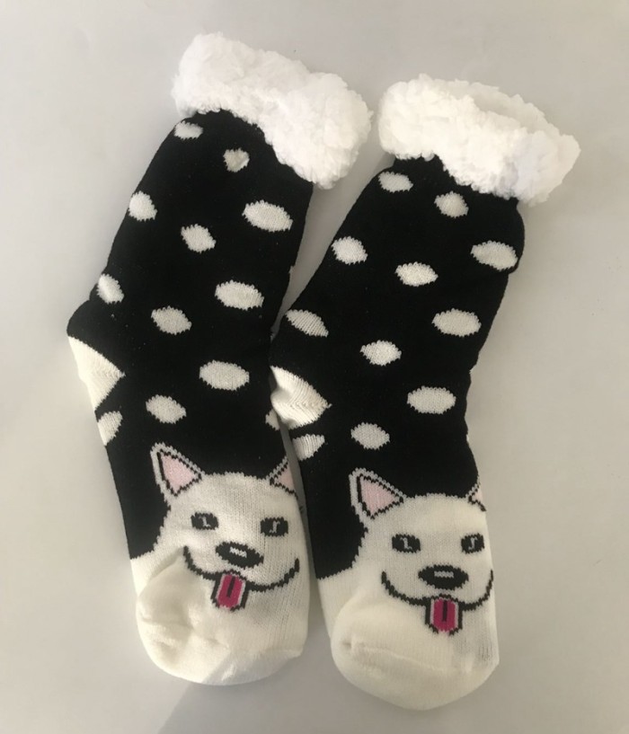 Women's Warm Plush Soft Comfortable Striped Socks