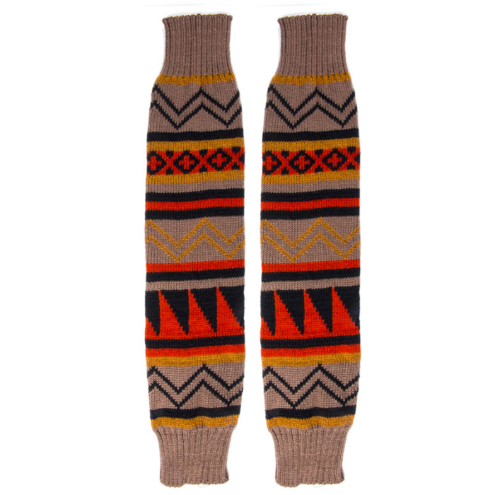 Christmas Women WarmKnee High Knit Solid Socks