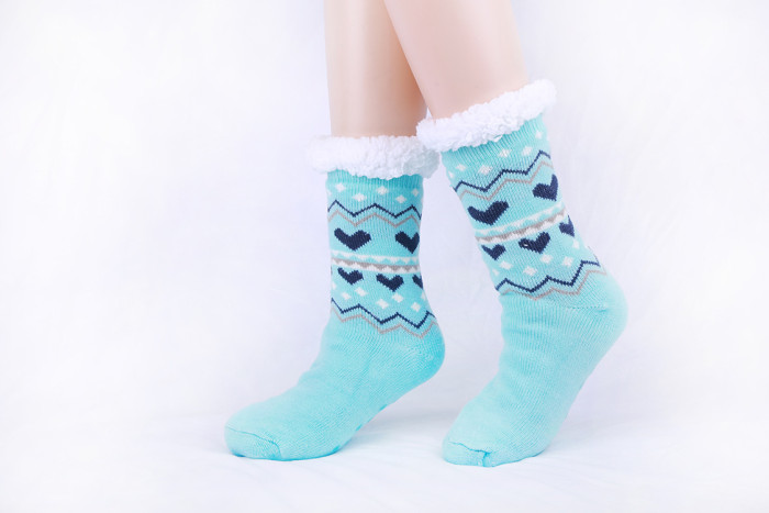 Women's Warm Plush Soft Comfortable Striped Socks