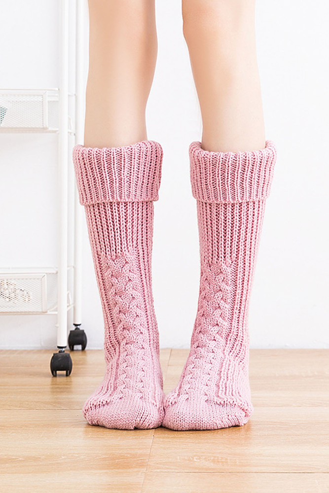 New Winter Thick Warm Knitted Acrylic Casual Socks