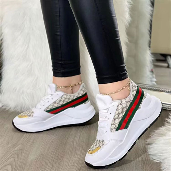 Women's Trendy Soft Thick Sole Comfortable Casual Sneakers