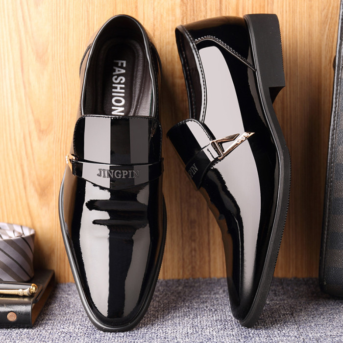 Men's Fashion Casual Pointed Toe Oxford Shoes