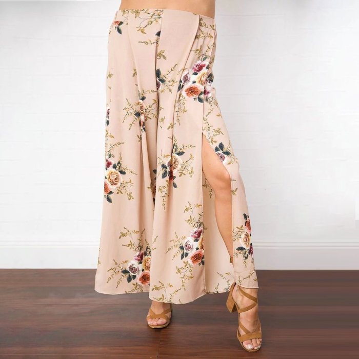Maternity Wrapped Wide-Leg Jumpsuit